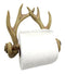 Ebros Rustic 10 Point Buck Deer Antlers Toilet Paper Holder Bathroom Wall Decor