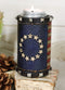 Ebros Pack of 2 Patriotic Betsy Ross American Flag Decorative Candle Holder