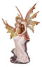 Ebros "Motherhood" Daisy Fairy Mother Embracing Daughter Statue Fairy Garden Fantasy Collector Figurine