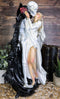 Ebros Wedding Bride and Death Grim Reaper Skeleton The Kiss Figurine 14.25"H