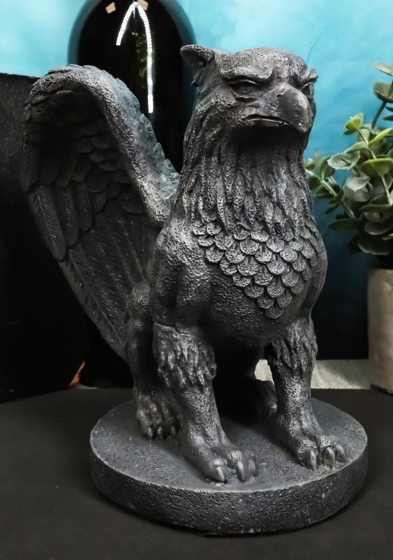 Ebros Griffon Griffin Eagle Lion Gargoyle Statue Home Decor Figurine 6.75" Tall