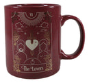 Wicca Fortune Teller Psychic Tarot Cards The Lovers Ceramic Tea Coffee Mug Cup