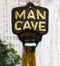 Rustic Man Cave Open Here Cast Iron Bottle Cap Opener Wall Mounted Decor Novelty