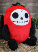 Red Hot Chilito Pepper Furrybones Skeleton Plush Toy Doll 8.5"H Furry Bones