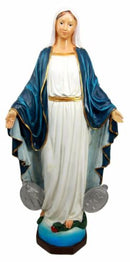 Ebros Catholic Church Our Lady of Grace With Miraculous Medal Figurine 16" Tall