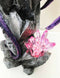 Large Hoarfrost Twilight Dragon Guarding LED Light Crystal Elements Statue