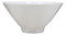 Contemporary Octagon White Jade Melamine Large 8"Dia Soup Salad Bowls 42oz Set 2