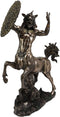 Ebros Greek Centaur Charging with Sword and Shield Statue 11.5" Tall Figurine