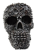 Ebros Junkyard Mechanic Gears Nuts Bolts And Screws Hardware Skull Decorative Figurine