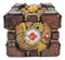 Ebros Steampunk Romantic Gearwork Heart Decorative Box Figurine 5.25"L