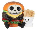 Furry Bones Stacked Up Hamburger Sandwich And Fries Skeleton Furrybones Figurine