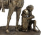 Ebros Gift Washington Praying at Valley Forge Figurine in Bronze Finish Resin