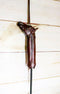 Western Brown Country Horse Long Reach Hand Back Scratcher Wall Hanging Figurine