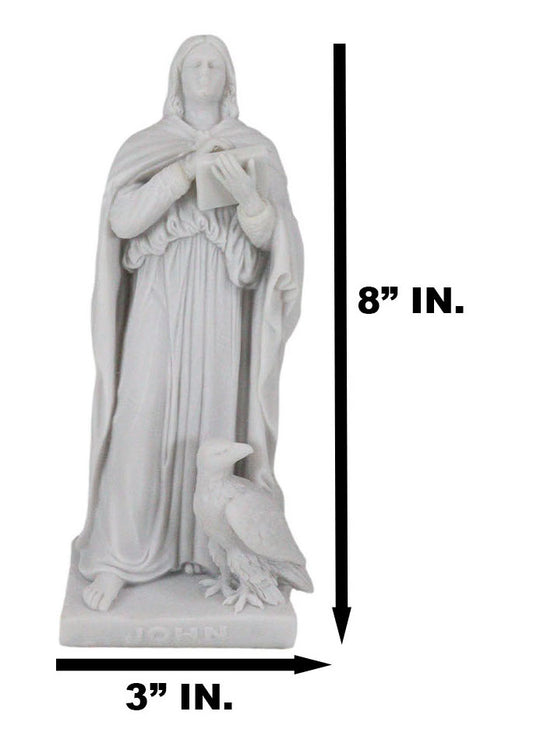 Ebros Bertel Thorvaldsen Copenhagen Museum Christ Hall Apostle Saint John Statue 8"H - Ebros Gift