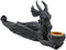 Ebros Gothic Stony Dragon Incense Burner and Candle Holder Figurine 10" Long