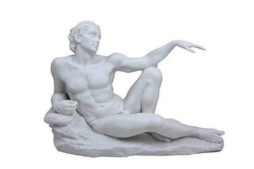Ebros Gift Michelangelo Sistine Chapel The Creation of Man Adam Resin Figurine 9"L