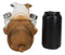 Ebros Big Bully English Bulldog Decorative Salt And Pepper Shakers Holder Set