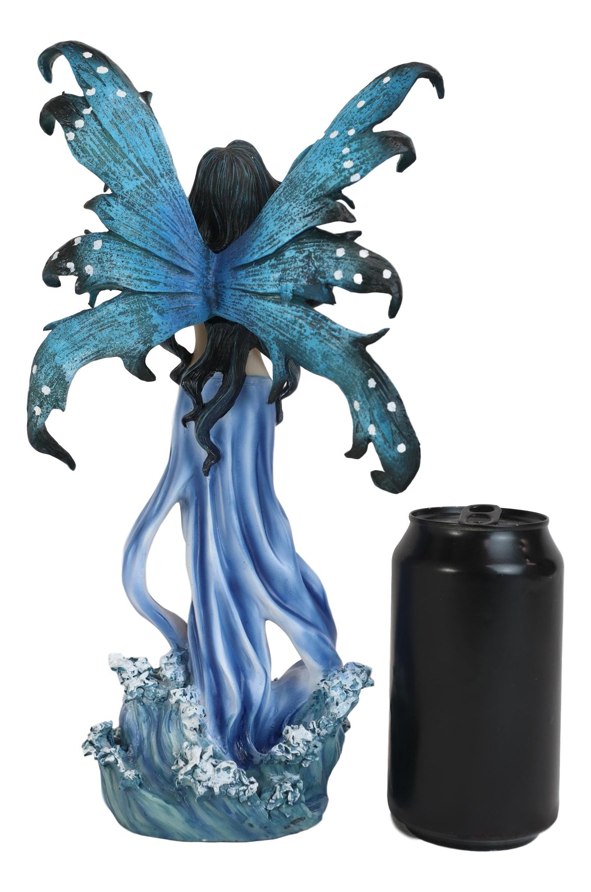 Ebros Water Elemental Fairy Goddess Statue 12"Tall Ocean Aphrodite Fairy Rising Over Waves Figurine - Ebros Gift