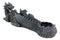 Gothic Mythical Guardian Dragon Gargoyle Incense Stick And Taper Candle Holder