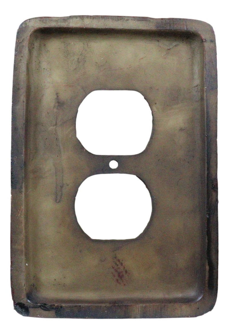 Pack of 2 Western 12 Gauge Shotgun Shells Double Receptacle Outlet Wall Plates