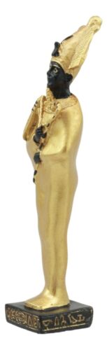 Egyptian God Of The Afterlife Osiris Dollhouse Miniature Statue Gods Of Egypt