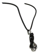 Ebros Infected Red Eyed Raven On Skull Pendant Jewelry Necklace Lead Free Pewter