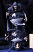 Soul Harvester Time Waits For No Man Gothic Grim Reaper With Scythe Sand Timer