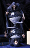 Soul Harvester Time Waits For No Man Gothic Grim Reaper With Scythe Sand Timer