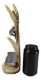 Rustic Western Faux Stag Deer Antlers Wall Bottle Cap Metal Opener With Basin