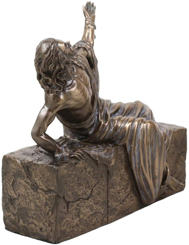 Ebros The Anastasis Resurrection of Jesus As He Awakens in The Tomb Statue 7"W