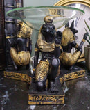 Egyptian Gods Horus Anubis And Pharaoh Candle Heat Oil Tart Scent Burner Decor