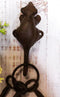 Pack of 2 Cast Iron Rustic Western Climbing Hamster Mouse Rat Wall Hook
