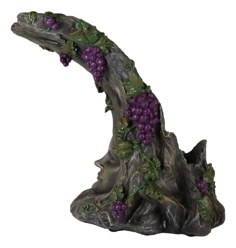 Celtic Forest Tree Ent Greenwoman Bacchus Wine Glasses and Bottle Holder Valet