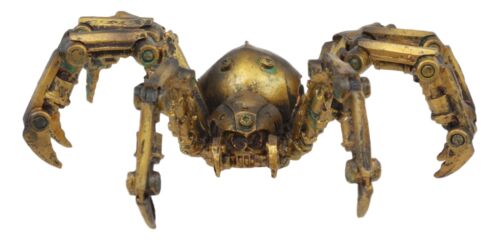 Ebros Steampunk Robotic Spider Statue Cyborg Gargantuan Arachnid Tarantula Figurine