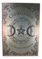 Grimoire Book Of Spells Triple Moon Pentagram Blank Page Hardcover Journal Book