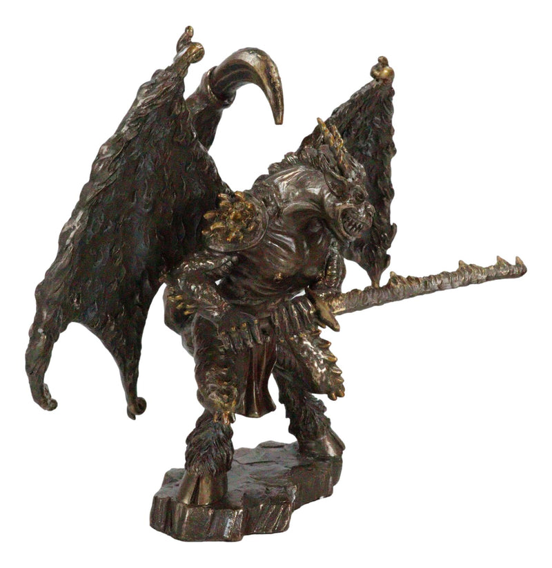 Primordial Khaos Goddess Chaos With Scorpion Tail And Flame Blade Figurine