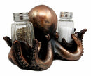Ebros The Call Of Cthulhu Octopus Salt & Pepper Shaker Set Figurine 7"Long