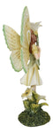 Meadowland Lily Fairy Holding Flower Stem And Lilies Figurine Fae Garden Fantasy