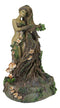 Forest Celtic Greenman Tree Woman Gaia Ent Backflow Incense Cone Burner Decor