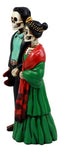 Day Of The Dead Mexican Artists La Pintora Skeleton Couple Figurine Decor Statue