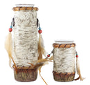 Southwestern Dreamcatcher Turquoise Feather Tea Light Votive Candle Holders Set