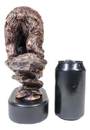 Wildlife Large Grizzly Bear Going Down Hill Bronze Electroplated Resin Figurine
