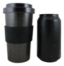 Lunar Moon Phases With Night Stars Reusable Travel Mug Cup W/ Lid And Sleeve