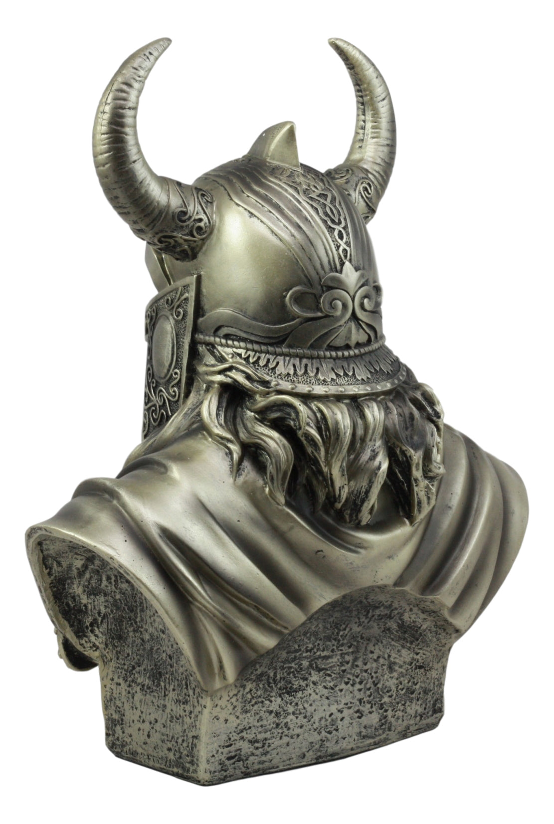 Ebros Warrior God Odin The Alfather Bust Statue 12"H Norse Viking God Odin Ruler Of Asgard Sculptural Figurine - Ebros Gift