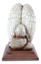 Patriotic Fallen Soldier Angel Winged Rifle Helmet Boots Succulents Figurine