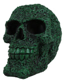 Day of The Dead Greenman Ent Green Petal Leaves Flora Fauna Skull Figurine