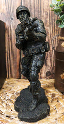 Ebros Military Solider In Battle Figurine 7.25 Inch Tall