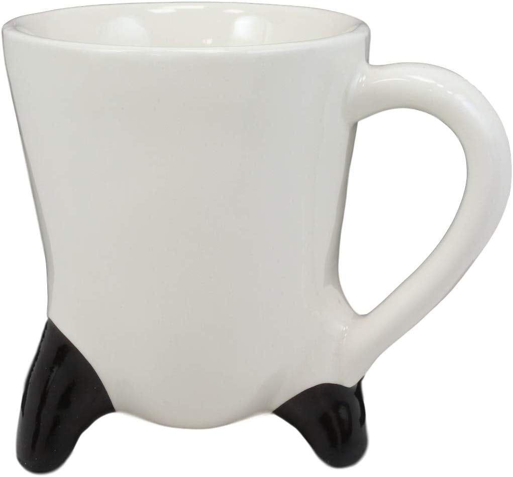 Ebros Gift Bottoms Up Acrobatic Giant Panda Coffee Mug Drink Cup 11oz Home Decor
