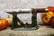 Ebros Rustic Duck Mallard By Barb Fenced Pond Knife Display Holder Statue Set