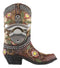 Vintage Rustic Western Longhorn Steer Cowboy Boot Wall Beer Bottle Cap Opener